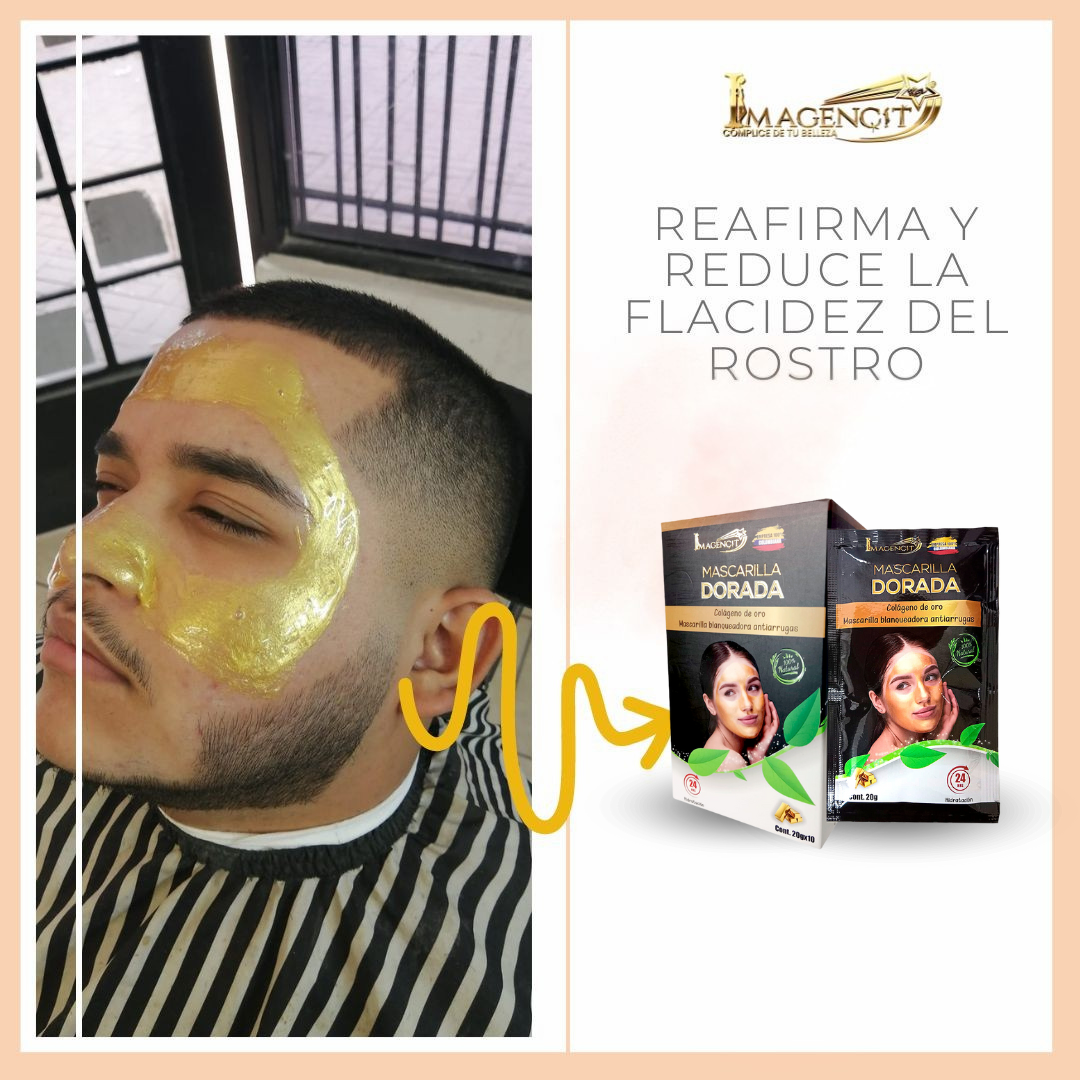Mascarilla Dorada Rejuvenecedora | PAGA 10 LLEVA 20 SOBRES