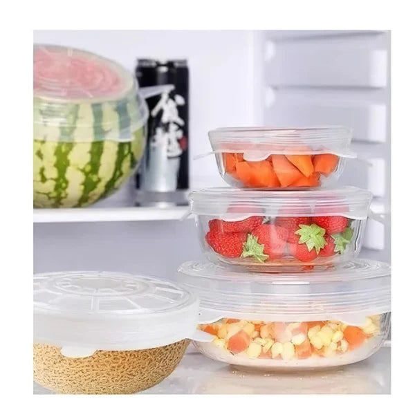 Tapas de Silicona Set x 6 REDONDO